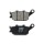 Τακάκια φρένων -TRW- MCB634, Honda CB/CBF/CBR/CMX/CRF/NC/NT/VT/VTR/VTX/XL 500-1100cc (1992-2025); Kawasaki EN/EX/KLV/KLZ/Z 650-1000cc (2004-2024); Suzuki DL/GSF/GSR/GSX/GSX-S/SV 650-1250cc (2002-2025); Yamaha FZ/FJ/MT/XJ6/XSR/YZF-R 600-1000cc (2003-2019)