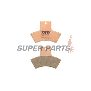 Τακάκια φρένων -TRW- MCB762SI, Polaris Scrambler 500 4WD (2000-2005), Polaris Sportsman 335/400/600 (1999-2006), Polaris Trail Blazer 250 (1999-2005), Polaris Trail Boss 330 (2003-2005), Polaris Xpedition 325 (2000-2001), Polaris Xplorer 250/400 (1999-200