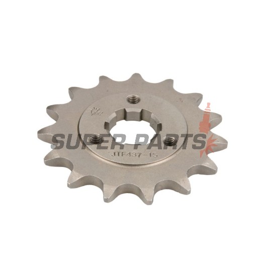 Μπροστινό γρανάζι -JT- JTF437,15, 15 δόντια, Suzuki DR 600 1985-1989, DR 650 1990-1995