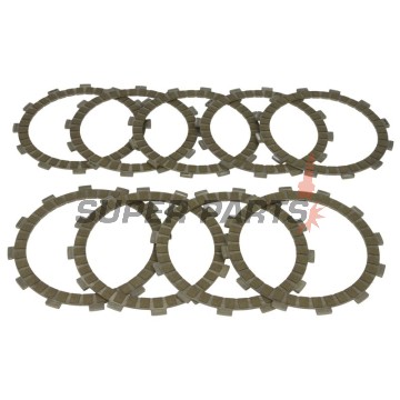 Σετ δίσκων συμπλέκτη -TRW- MCC551-9, Aprilia ETV1000 Caponord/ABS G-KAT (2001-2009), Aprilia RST1000 Futura (2001-2004), Aprilia RSV Mille/RSVR/RSV4/Tuono (1998-2011), Aprilia SL1000 Falco (2000-2005)
