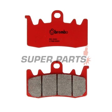 Τακάκια φρένων -BREMBO- 07BB38SA, BMW R1200 GS/RT, Ducati Multistrada/Monster/Scrambler, Aprilia & Triumph (2011-2020)