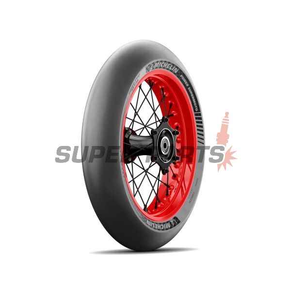 Μπροστινό αγωνιστικό ελαστικό -MICHELIN- 120/75R16.5, POWER SUPERMOTO A