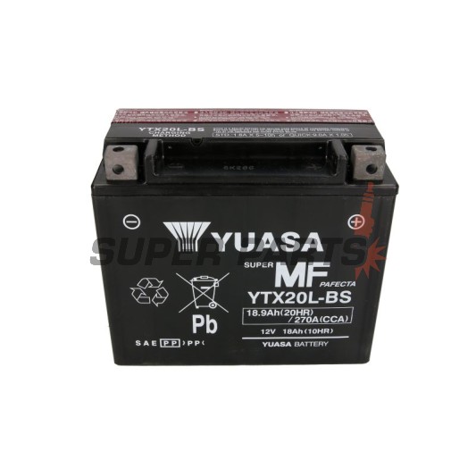 Μπαταρία -YUASA- YTX20L-BS, 19Ah 12V