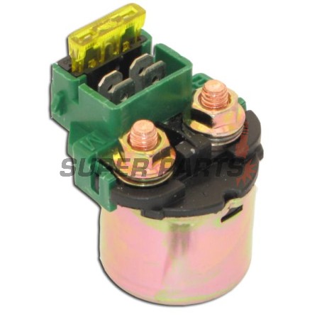 Ρελέ μίζας -DZE- 12V, 150A, HONDA CBX, CG, NX, XR 125-350 1978-2007