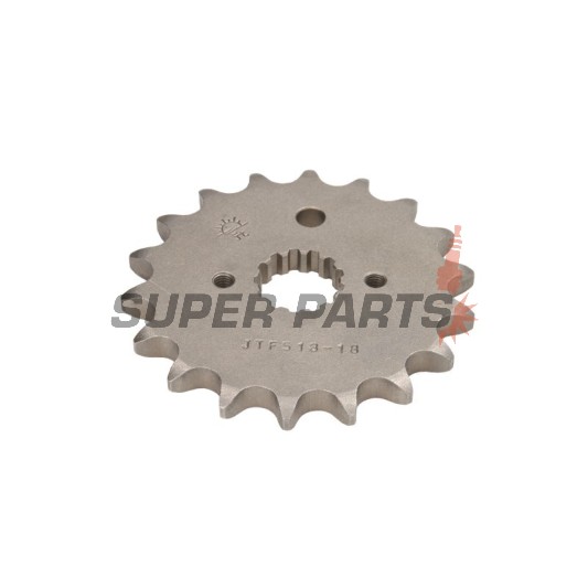 Μπροστινό γρανάζι -JT- JTF513,18, 18 δόντια, Cagiva Raptor 1000 2001-2006, V-Raptor 1000 2001-2006, X-Raptor 1000 2002-2003, X-Tra Raptor 1000 2001-2005, Kawasaki GPX 500 1988, GPX 600 1988-1990, 1993-2000, GPX 750 1987-1988, GPZ 305 1983