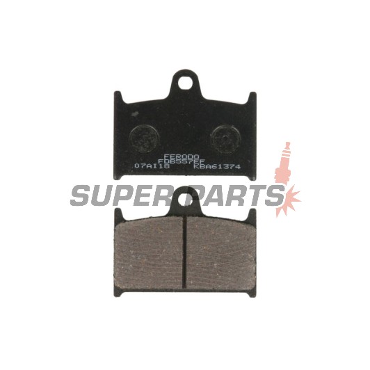 Τακάκια φρένων -FERODO- FDB557EF, Suzuki Bandit 1200/GSX-R/RF 900R, Triumph Daytona/Rocket III/Speed Triple/Sprint/TT/Thunderbird/Trophy, Yamaha FZR 750R 1988-2015