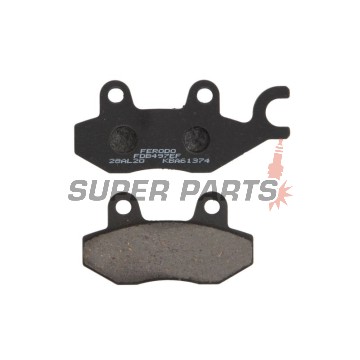 Τακάκια φρένων -FERODO- FDB497EF, Honda Rebel CMX/CA125-250, Husqvarna TE610, Kawasaki KDX/KLX/KX, Kawasaki Bayou/Brute Force, Kymco Agility/People/Like, Peugeot Satelis 250, Hyosung MS3 125/250, Malaguti Blog/Centro, Benelli Caffenero 250