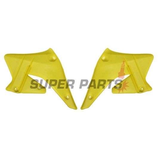 Μπροστινά πλαϊνά πλαστικά -POLISPORT- κίτρινα, SUZUKI RM-Z 250 2004-2006