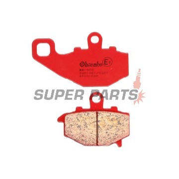 Τακάκια φρένων -BREMBO- 07KA16SP, Aeon Overland 125-180, Arctic Cat DVX 90, Benelli Caffenero 250, Cagiva Canyon/Elefant 500-1000, CAN-AM Commander/Maverick 800-1000, Honda CBF/NSR/XL 50-250, Kawasaki Ninja/KLE/Z 125-1000, Yamaha XTZ/YBR/YFM 50-750, Trium
