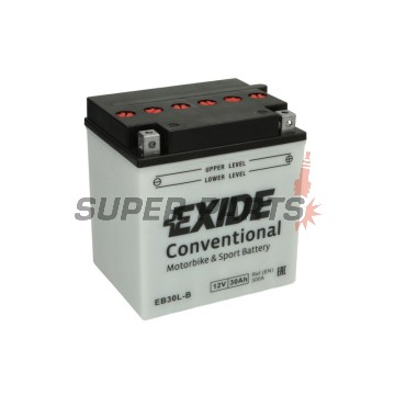 Μπαταρία -EXIDE- YB30L-B, 30Ah 12V