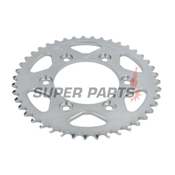 Πίσω γρανάζι -JT- JTR745,43, 43 δόντια, ατσάλινο, Ducati GT 1000 2006-2010, Monster 1000 2003-2005, Monster 916 2001-2003, Paul Smart 1000 2006, Sport 1000 2006-2009, Sportclassic 1000 2007-2010, SS 1000 2003-2006, ST3 992 2004-2007