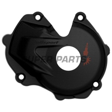 Προστατευτικό καπακιού στάτη -POLISPORT- μαύρο, KAWASAKI KX 450 2016-2018