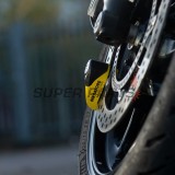 Κλειδαριά δισκόφρενου -OXFORD- Quartz XD6 6mm, κίτρινος/μαύρος
