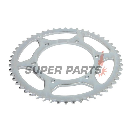 Πίσω γρανάζι -JT- JTR1133,52, 52 δόντια, ατσάλινο, Aprilia RS 50 2006-2012, RS4 50 2012-2016, 2018, SX 50 2012-2016, Derbi GPR 50 2004-2008, Senda 50 2007, Gilera SMT 50 2011-2016, Peugeot XR6 50 2002, 2006