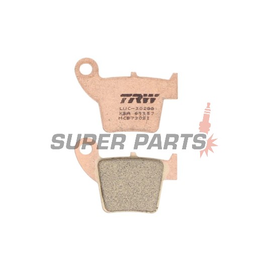 Τακάκια φρένων -TRW- MCB730SI, Aprilia MXV, Honda CR/CRE/CRF/CRM - 125-500cc, 2000-2014
