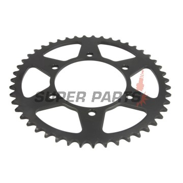 Πίσω γρανάζι -JT- JTR486,47, 47 δόντια, ατσάλινο, Kawasaki ER 500 1997-2006, EX 250 1988-2012, EX 300 2013-2017, EX 500 2006-2009, GPX 250 1988-1996, GPZ 250 1986-1987, GPZ 500 1987-2005, KR 250 1984-1985, Ninja 250 2008-2010, 2014-2015