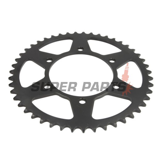 Πίσω γρανάζι -JT- JTR486,47, 47 δόντια, ατσάλινο, Kawasaki ER 500 1997-2006, EX 250 1988-2012, EX 300 2013-2017, EX 500 2006-2009, GPX 250 1988-1996, GPZ 250 1986-1987, GPZ 500 1987-2005, KR 250 1984-1985, Ninja 250 2008-2010, 2014-2015