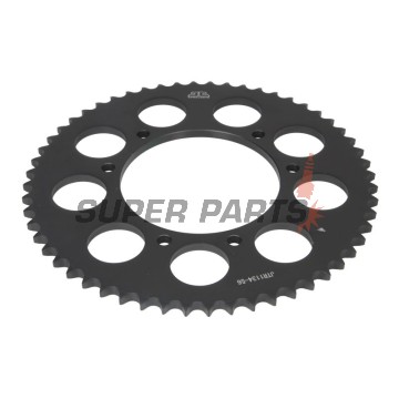 Πίσω γρανάζι -JT- JTR1134,56, 56 δόντια, ατσάλινο, Derbi Baja 125 2006-2008, Cross City 125 2007-2008, Mulhacen 125 2007-2013, R 125 2004-2005, Senda 125 2004-2008, SM 125 2004-2006, Terra 125 2007-2013, Malaguti X3M 125 2007-2008