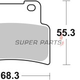 Τακάκια φρένων -BREMBO- 07GR77LA, Aprilia RS 125 Replica (2006-2007)