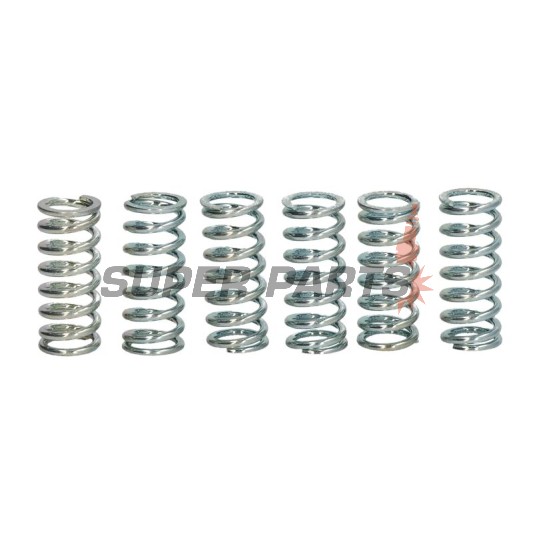 Σετ ελατηρίων συμπλέκτη -TRW- MEF101-6, Kawasaki KDX175, KE125, KH125/250, KLF300 Bayou, KLX300R, KX125 (1976-2010)/Suzuki GN250, GSX250, GT50, JR50/80, RM80/125, TS50, ZR50K (1977-2007)/Yamaha DT50/80/125, FS1 50, RD80MX, RX80SE, SR250SE, XS250