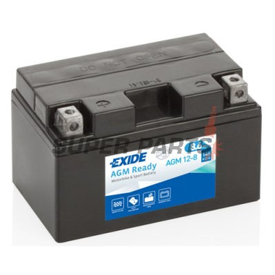 Μπαταρία -EXIDE- YTZ10S-BS READY, 9Ah 12V