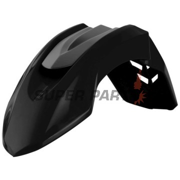 Μπροστινό φτερό Supermoto -POLISPORT- 8553500002 POL, μαύρο - universal