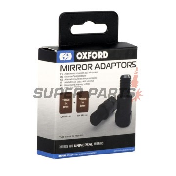 Αντάπτορες καθρεφτών -OXFORD- M10 σε M8, κανονικό και ανάποδο σπείρωμα, σετ