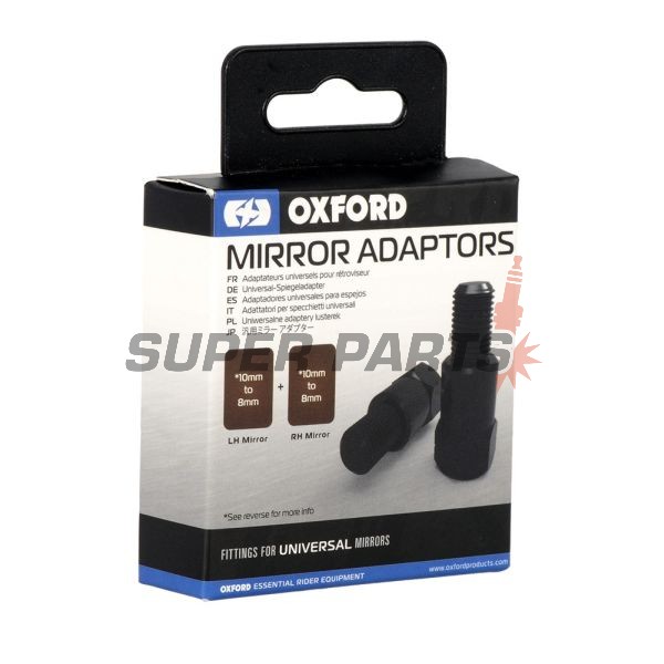 Αντάπτορες καθρεφτών -OXFORD- M10 σε M8, κανονικό και ανάποδο σπείρωμα, σετ