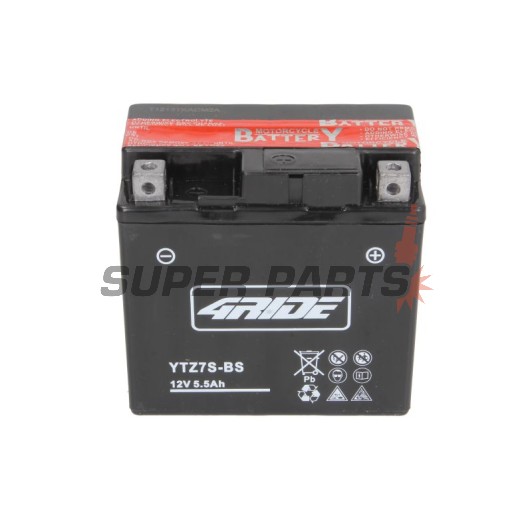 Μπαταρία -4 RIDE- YTZ7S-BS 4RIDE, 6Ah 12V