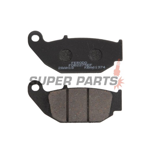 Τακάκια φρένων -FERODO- FDB2275EF, Honda CBR 125R 2004-2015, CRF 250M/250L Rally 2014-2018