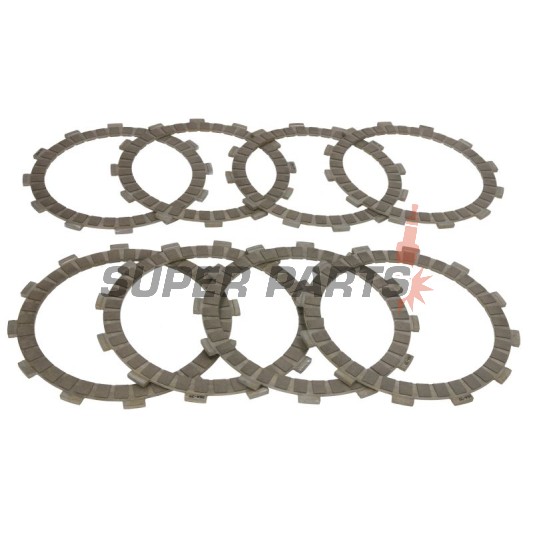 Σετ δίσκων συμπλέκτη -TRW- MCC610-8, BMW F650GS/F650GS Dakar (2000-2003), F650CS Scarver/Scarver ABS (2002-2004)