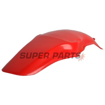 Πίσω φτερό/ουρά -POLISPORT- κόκκινο, HONDA CR 85 2003-2007