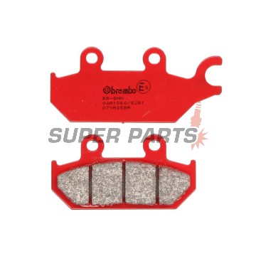 Τακάκια φρένων -BREMBO- 07YA25SA, Yamaha XT 600/600Z (Tenere) 1991-2003