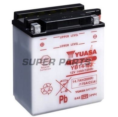 Μπαταρία -YUASA- YB14-B2, 15Ah 12V