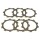 Σετ δίσκων συμπλέκτη -TRW- MCC552-6, Aprilia RS125 Replica/Extrema/Tuono (1992-2013), AF1 125 Futura (1989-1992), MX125 (2004-2007), Pegaso 125 (1990-1995), Classic 125 (1996-2001), κόκκινο Rose 125 (1990-1995)