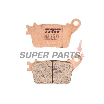 Τακάκια φρένων -TRW- MCB784SH, Honda CB600F Hornet, CBR600RR/1000RR Fireblade; Kawasaki Ninja ZX-6R 636, ZX-10R; Suzuki GSX-R 600/750/1000; Yamaha YZF-R1/R6 (2006-2020)
