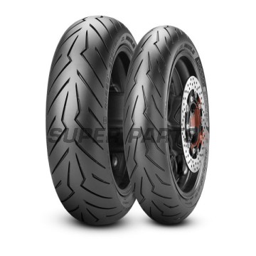 Πίσω ελαστικό σκούτερ -PIRELLI MOTOR- 130/70-12, DIABLO ROSSO SCOOTER