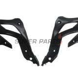 Μπροστινά πλαϊνά πλαστικά -POLISPORT- μαύρα, KAWASAKI KX 450 2012-2015