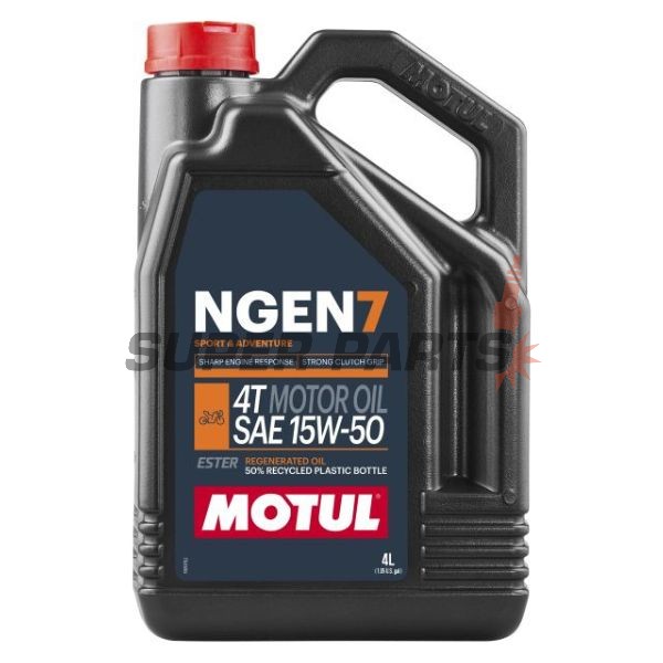 Λάδι κινητήρα -MOTUL- 15W50, πλήρως συνθετικό, 4L