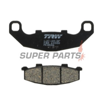 Τακάκια φρένων -TRW- MCB586, Kawasaki GPX400R, GPZ500S/500R, KR-1 250, Xantus 400, Zephyr 400/550, ZXR250, Suzuki GSX1100G, RGV250 (1987-2004)