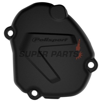 Προστατευτικό καπακιού στάτη -POLISPORT- μαύρο, YAMAHA YZ 125 2005-2024