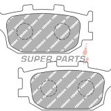 Τακάκια φρένων -FERODO- FDB754EF, Honda Hornet/CBF/CBR Fireblade/VTR, Suzuki V-Strom/Bandit/SV, Yamaha FZ1/FZ6/XJ6/R1/R6, Kawasaki Versys 1991-2019