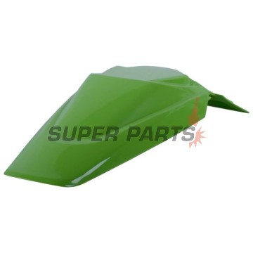 Πίσω φτερό/ουρά -POLISPORT- πράσινο, KAWASAKI KLX, KX 65/110 2000-2023