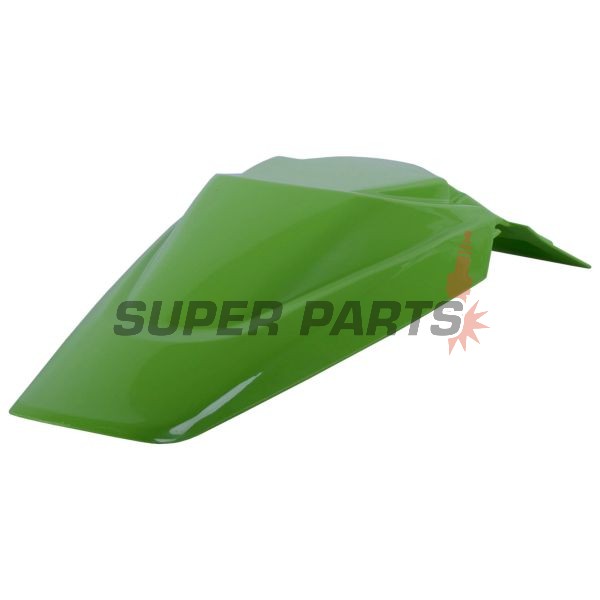 Πίσω φτερό/ουρά -POLISPORT- πράσινο, KAWASAKI KLX, KX 65/110 2000-2023