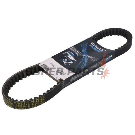 Ιμάντας -DAYCO- DAY8171K, kevlar, 811x18.8mm, Malaguti F18 Warrior 125/150 2000-2002, SYM Joyride 125/200 2001-2006