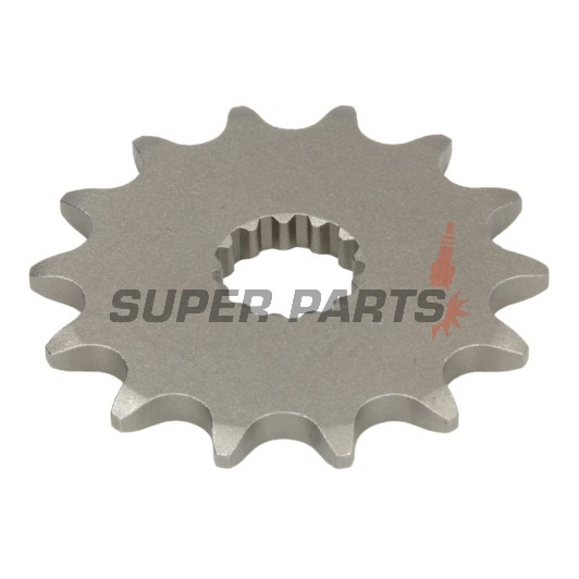Μπροστινό γρανάζι -JT- JTF434,14, 14 δόντια, Suzuki DR 250 1982-1987, DR 400 1980-1981, DR 500 1981-1983, GF 250 1988, GN 250 1982-1999, GZ 250 1999-2000, 2004-2012, SP 370 1979-1980, SP 400 1979, TU 250 1997-2001, 2009-2019