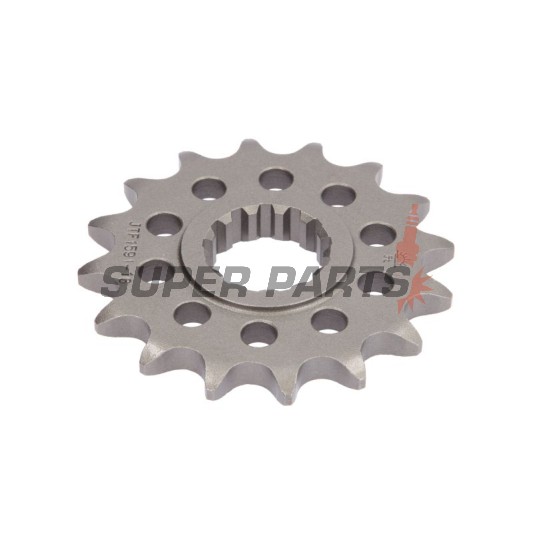 Μπροστινό γρανάζι -JT- JTF1591,16, 16 δόντια, Yamaha FJ-09 847 2015-2017, FZ-07 689 2015-2017, FZ-09 850 2014-2017, FZ-10 998 2017, FZ8 800 2009-2016, MT-07 689 2014-2018, MT-07 700 2019, MT-09 850 2013-2019, MT-09 900 2014-2018