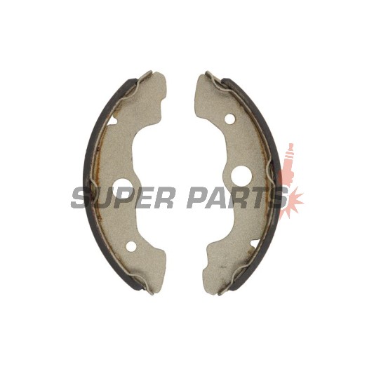 Σιαγόνες φρένων -FERODO- FSB931, 160x20mm, Honda TRX FourTrax/SportTrax/Rancher/Foreman/Rubicon 300/350/400/450/500 1988-2008