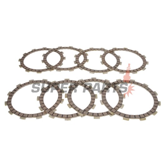 Σετ δίσκων συμπλέκτη -4 RIDE- TCS1257, Honda CB 1300/1300S/1300SA/1100 (2003-2015), RVF 750R (1994-1997), XL 1000V/VA Varadero ABS (2001-2013)