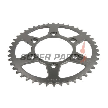 Πίσω γρανάζι -JT- JTR735,46, 46 δόντια, ατσάλινο, Ducati 851 851 1989-1992, 888 888 1993-1994, 900 900 1991-1997, 907 907 1991-1992, MH 900 2002, Monster 400 2001-2008, Monster 600 1994-2001, Monster 620 2002-2006, Monster 695 2007-2008